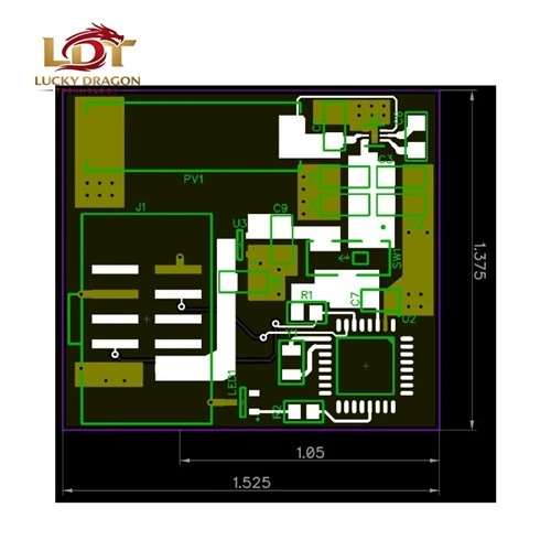 Desain PCB Catu Daya